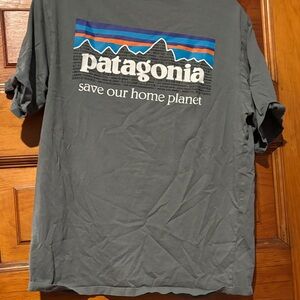 Patagonia Men's Slate Gray Short Sleeve Tee